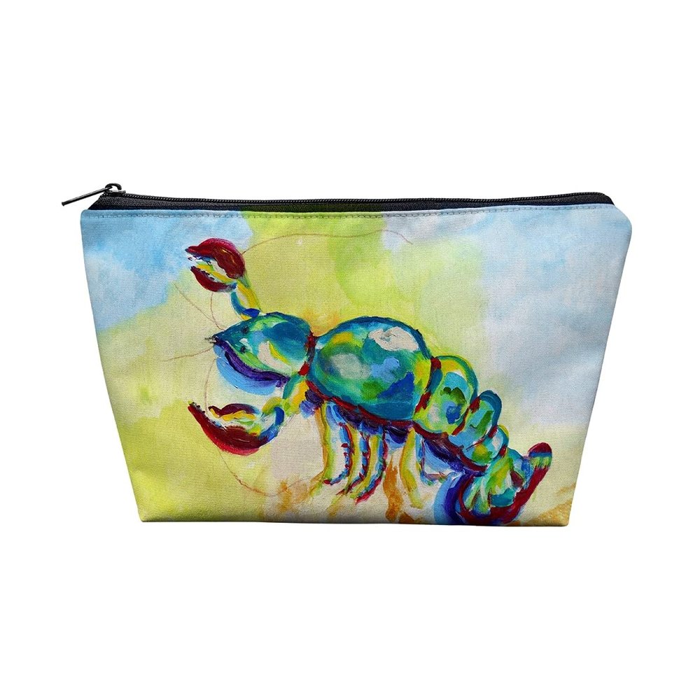 Betsy Drake PC1137 8.5 x 6 in. Colorful Lobster Pouch Multicoloured