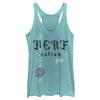 Hasbro Nerf Nerf Nation Tri-Blend Racerback Layering Tank Tahiti Blue view 1
