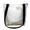 Betsy Drake TY13246M 16 x 16 in. Cape Cod Bay MA Nautical Map Tote Bag - Medium view 1