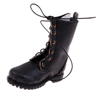 Almencla 1/6 Scale Male Action Figure Boot Shoes, 2 in Plastic Half Boots for 12 in Male Figures