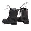 Almencla 1/6 Scale Male Action Figure Boot Shoes, 2 in Plastic Half Boots for 12 in Male Figures view 3