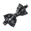 My Lello Baby Printed Denim Adjustable Pre-Tied Bow Tie - Celestial Sparkle Black Denim view 1