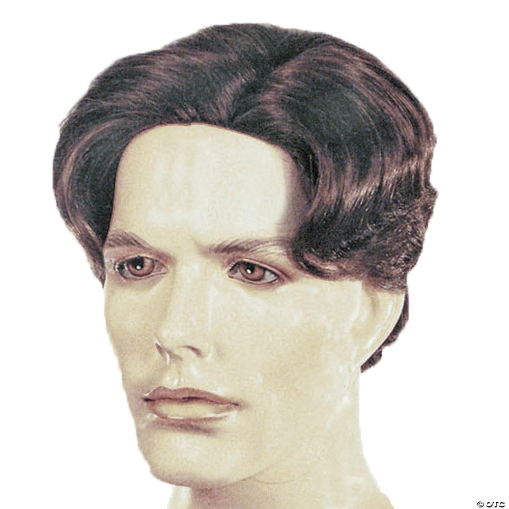 Morris Costumes LW782LCBN Men Hugh Grant English Costume Wig - No.8 Light Chestnut Brown