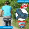X WING Mega Plus Bike Saddle Replacement Seat for Men & Women | Comfortable Padded Cushion, Ergonomic Design & Spacious Seat | Fit for Electric, City, Stationary, Exercise Bicycles & Beach Cruisers view 2