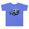 JG Infinite Old Retro Blue Bronc Truck Toddler Short Sleeve Tee view 1