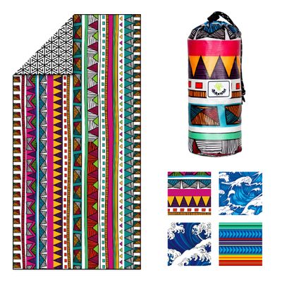 4Monster Microfiber Beach Towel Quick Dry,Super Absorbent Lightweight Travel Towel for Swimmers, Sand Free Camping Towel, Beach Towels for Pool,Swim,Water Sports,Yoga
