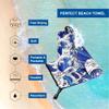 4Monster Microfiber Beach Towel Quick Dry,Super Absorbent Lightweight Travel Towel for Swimmers, Sand Free Camping Towel, Beach Towels for Pool,Swim,Water Sports,Yoga view 2