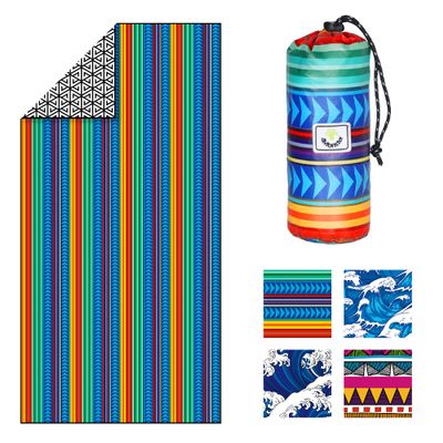 4Monster Microfiber Beach Towel Quick Dry,Super Absorbent Lightweight Travel Towel for Swimmers, Sand Free Camping Towel, Beach Towels for Pool,Swim,Water Sports,Yoga