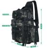 BLISSWILL Fishing Backpack Outdoor Tackle Bag Large Tackle Bag Water-Resistant Fish Backpack with Rod Holder Shoulder Backpack fishing gifts for men view 2