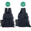 BLISSWILL Fishing Backpack Outdoor Tackle Bag Large Tackle Bag Water-Resistant Fish Backpack with Rod Holder Shoulder Backpack fishing gifts for men view 4