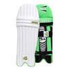 CW MAX Cricket Kit for Small Boys Cricket Practice Gear Batting Practice Equipment Elbow Guard Youth Thigh Pad Adult Batting Gloves Men's Batting Legguards Full Set Left & Right (Green Youth) view 2