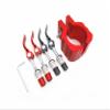 Upgraded Folding Clamp for Dualtron DT3 Spider Thunder Zero 8X 10X 11X SPEEDUAL Series Electric Scooter Rugged Lock Parts (Red) view 4