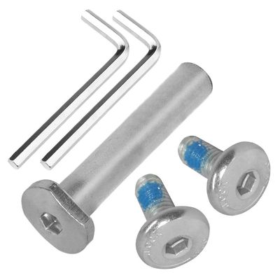 Front rear wheel Axle Replacement part for Micro Kickboard Mini/3in1 Deluxe/Mini Original/Mini Deluxe Eco/Maxi Deluxe Foldable LED/Maxi Deluxe Pro/Maxi Deluxe Eco/Series 3-Wheel Scooter (Front axle)