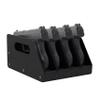 Adoreal Gun Rack for Pistol, Pistol Rack Handgun Rack Gun Cabinet Storage, Pistol Organizer Accessories, 4 Gun Holders Fit Most Pistols, Stong Steel Construction, High-Density Foam Padding view 1