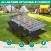 LILYPELLE Folding Camping Cot, Extra Wide Heavy Duty Sleeping Cots with Carry Bag, Double Layer Oxford Portable Travel Camp Cots for Home, Office Nap and Outdoor Beach view 3