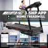 FYC Folding Treadmill with Incline for Home, 330 lbs Weight Capacity, 3.5HP Quiet Motor, 3-Level Adjustable Incline, Wide Running Belt (41.3" x 17")  Ideal for Running, Walking & Small Spaces view 3