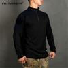 EMERSONGEAR UMP Frogmen Tactical Airsoft Paintball Hiking Quick Dry Shirts for Men Long Sleeve Gym Training T-Shirt Black view 2