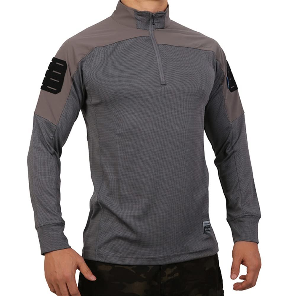 EMERSONGEAR UMP Frogmen Tactical Airsoft Paintball Hiking Quick Dry Shirts for Men Long Sleeve Gym Training T-Shirt