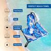 4Monster Microfiber Beach Towel Quick Dry,Super Absorbent Lightweight Travel Towel for Swimmers, Sand Free Camping Towel, Beach Towels for Pool,Swim,Water Sports,Yoga view 2