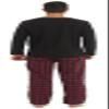 YUSHOW Mens Pajama Set Long Sleeve Henley Neck Button Top Plaid Pants Soft Warm Sleepwear Pjs Set view 2