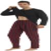 YUSHOW Mens Pajama Set Long Sleeve Henley Neck Button Top Plaid Pants Soft Warm Sleepwear Pjs Set view 3