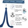 SKYPHAROS 11 Yards Aerial Silks Yoga Swing Set - Aerial Yoga Hammock Kit Anti-Gravity Flying for Fitness, Low/Non Stretch Nylon Tricot Fabric Hardware Included for Dance view 2