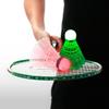 E-Jet Badminton Shuttlecocks 4pcs, Badminton Birdies - Lighting Glow in The Dark Night, White, EOB332562021 view 1