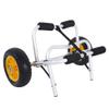M-K Kayak Canoe Carrier Foldable Kayak Dolly Trolley Wheel Trailer Cart Transport view 3