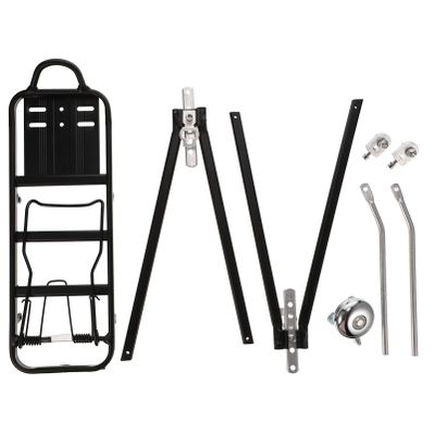 Wakauto Cargo Rear Rack Luggage Carrier for Easy Installation and Enhanced Safety for Trips and Commuting
