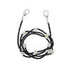 Colorful Daisy Flower Beads Sunglasses Lanyards Holder Chain Necklace Strap Anti-Lost Mask Leash Glasses Beaded Detachable Multicolor for Women Girl Protection Eyeglass Jewelry-Black view 1