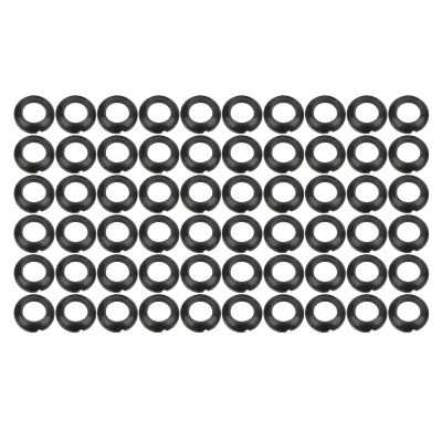 Alomejor Fishing Rubber Rings, Lightweight Easy Install Elastic Fishing Rings Winding Check Rings for Fishing Enthusiasts Outdoor Adventures Camping Boating