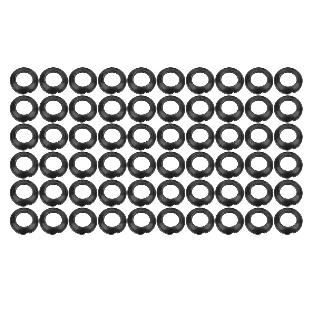Alomejor Fishing Rubber Rings, Lightweight Easy Install Elastic Fishing Rings Winding Check Rings for Fishing Enthusiasts Outdoor Adventures Camping Boating