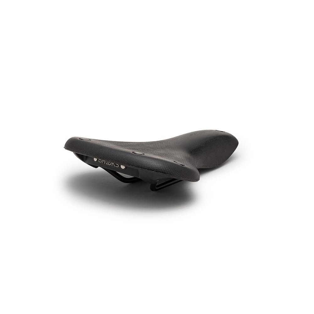 Brooks England Cambium C67, All-Weather, Waterproof Urban Bike Saddle, Black, One Size