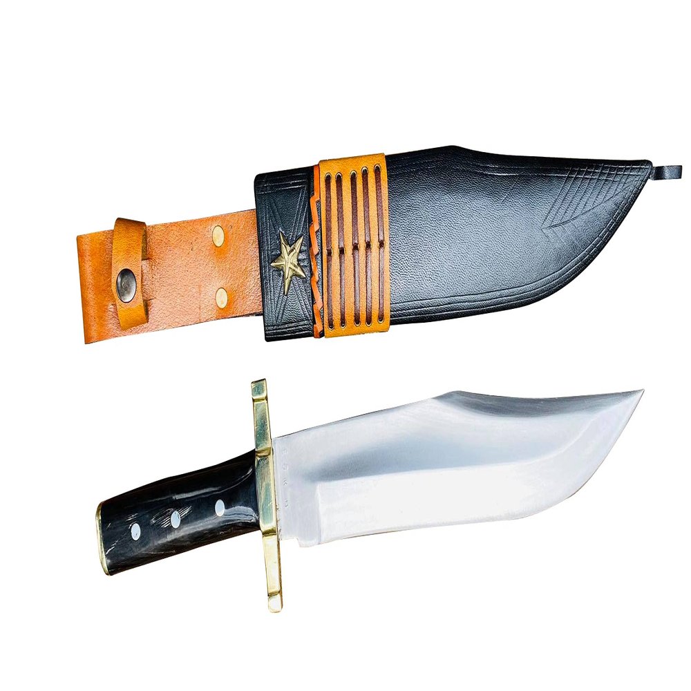 EGKH - 12 inches Blade The Regulator Khukuri - Handmade in Nepal - full tang - Balance water tempered - sharpen ready to use - Horn Handle