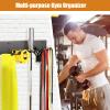 Multi-Purpose Storage Rack Resistance Bands Rack Gym Storage Rack Fitness Bands Rack Heavy Duty Rack 11 Hooks for Resistance Bands, Straps, Jump Ropes, Foam Rollers, Weight Belts, Tools (L-23") view 4