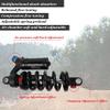 LvTu Downhill Rear Shock 190mm/ 200mmm/ 210mm/ 220mm/ 240mm DH Mountain Bike Shock Absorber Air Hydraulic Coil Rear Spring 550lbs (Size : 200mm) view 4