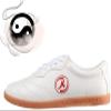 Chinese Traditional Kung Fu Yongchun Martial Arts Shoes Non-Slip De Taekwondo Shoes for Men Women for Daily Training Taichi Shoes,YellowSoleRedLogo-8.5 view 2