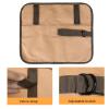 Alvinlite 14.4x11.8in Camping Tableware Storage Bag Picnic Cutlery Organizer Bag Cooking Utensils Hanging Bag Portable Pouch Outdoor Cooking Tools Storage for BBQ Camping Hiking Travel view 2