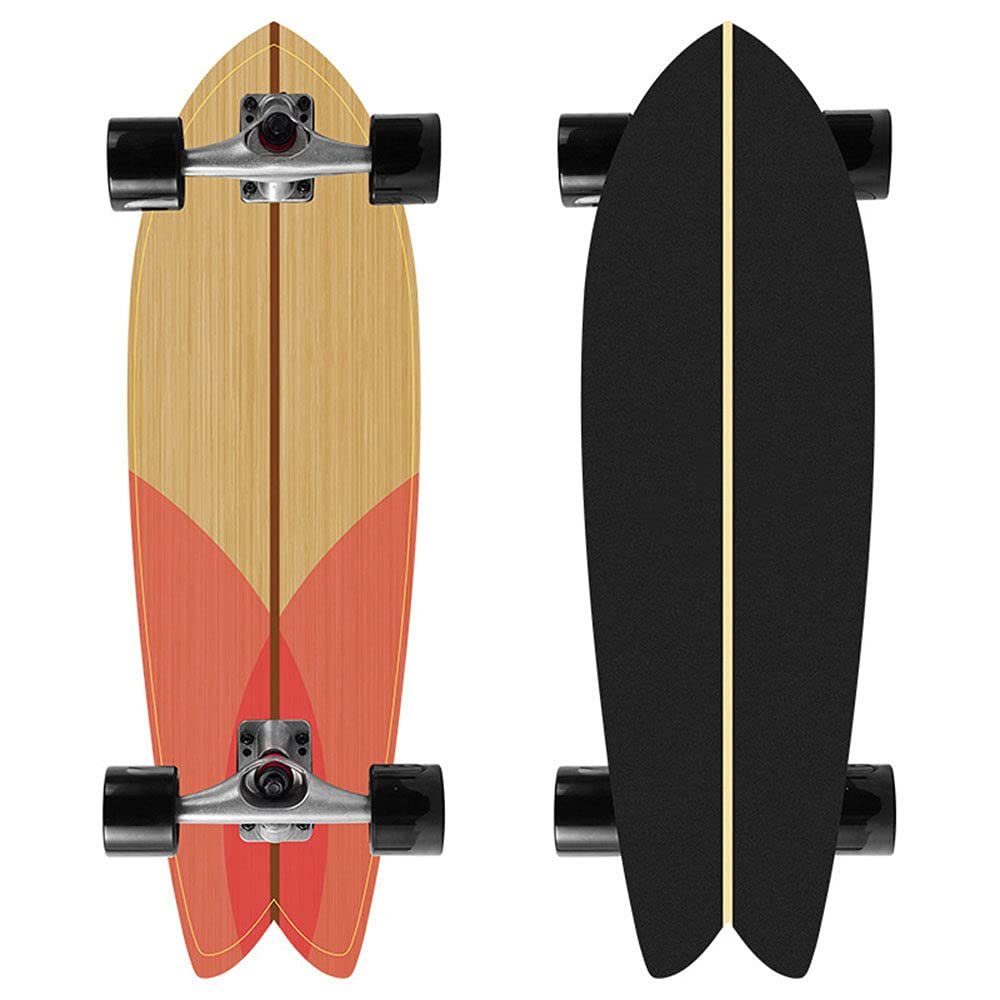 WZFANJIJ Skateboard, Long Boards Skateboard, Complete Board 31 X 8 Inch Skateboards with, for Children, Adolescents and Adults, Load 150kg,i