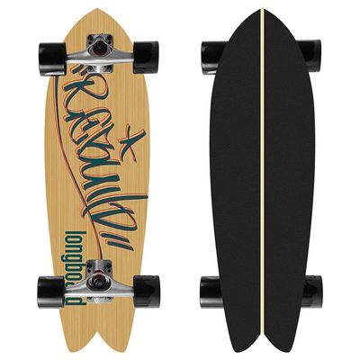 WZFANJIJ Skateboard, Long Boards Skateboard, Complete Board 31 X 8 Inch Skateboards with, for Children, Adolescents and Adults, Load 150kg,g