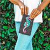 Bamboo Trading Company, Colorful Seahorse Club Bag view 2