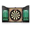 ONE80 All-in-One Dartgame Center with Self-Healing Sisal/Double-Sided Dartboard & Multifunctional Cabinet 6 Steeltip Darts and Mounting Kit Included (Vapro Bristle Board Cabinet Set Black) view 1