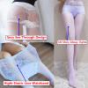 BEFASY Men's Pantyhose Sexy Lace Waistband Stockings Oil Shiny Nylon Sheer Tights Lingerie Underwear view 3