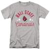 Ball State University Official Cardinals Unisex Adult T-Shirt, Cardinals, 5X-Large view 1