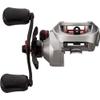 13 Fishing - Origin F1 Baitcast Reel - 6.6:1 Gear Ratio - Left Hand Retrieve (100 Size) (Fresh) - OF1-6.6-LH,Silver/Black/Red view 2