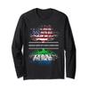 American Grown Sierra Leonean Roots - Flag of Sierra Leone Long Sleeve T-Shirt view 1