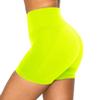 ALWAYS Women's Seamless Biker Shorts - High Waisted Yoga Running Athletic Workout Short Pants Neon Lime Small view 1