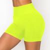 ALWAYS Women's Seamless Biker Shorts - High Waisted Yoga Running Athletic Workout Short Pants Neon Lime Small view 3