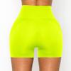 ALWAYS Women's Seamless Biker Shorts - High Waisted Yoga Running Athletic Workout Short Pants Neon Lime Small view 4