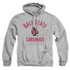 Ball State University Official BSU Cardinals Logo Unisex Adult Pull-Over Hoodie,Athletic Heather, Small view 1